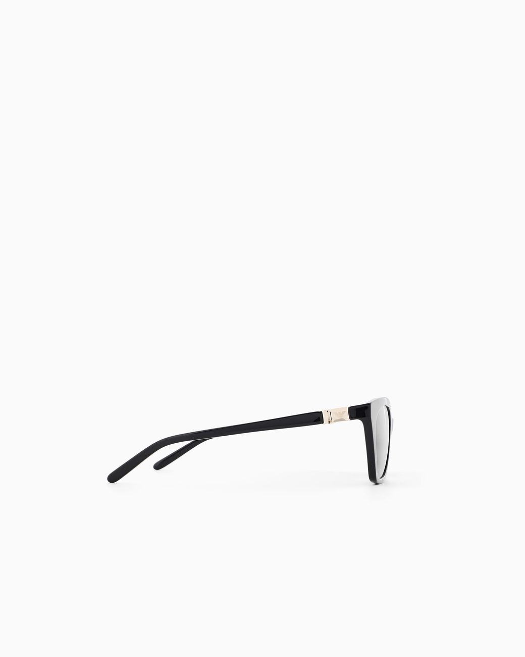 Emporio Armani White Cat-Eye-Shape Sunglasses