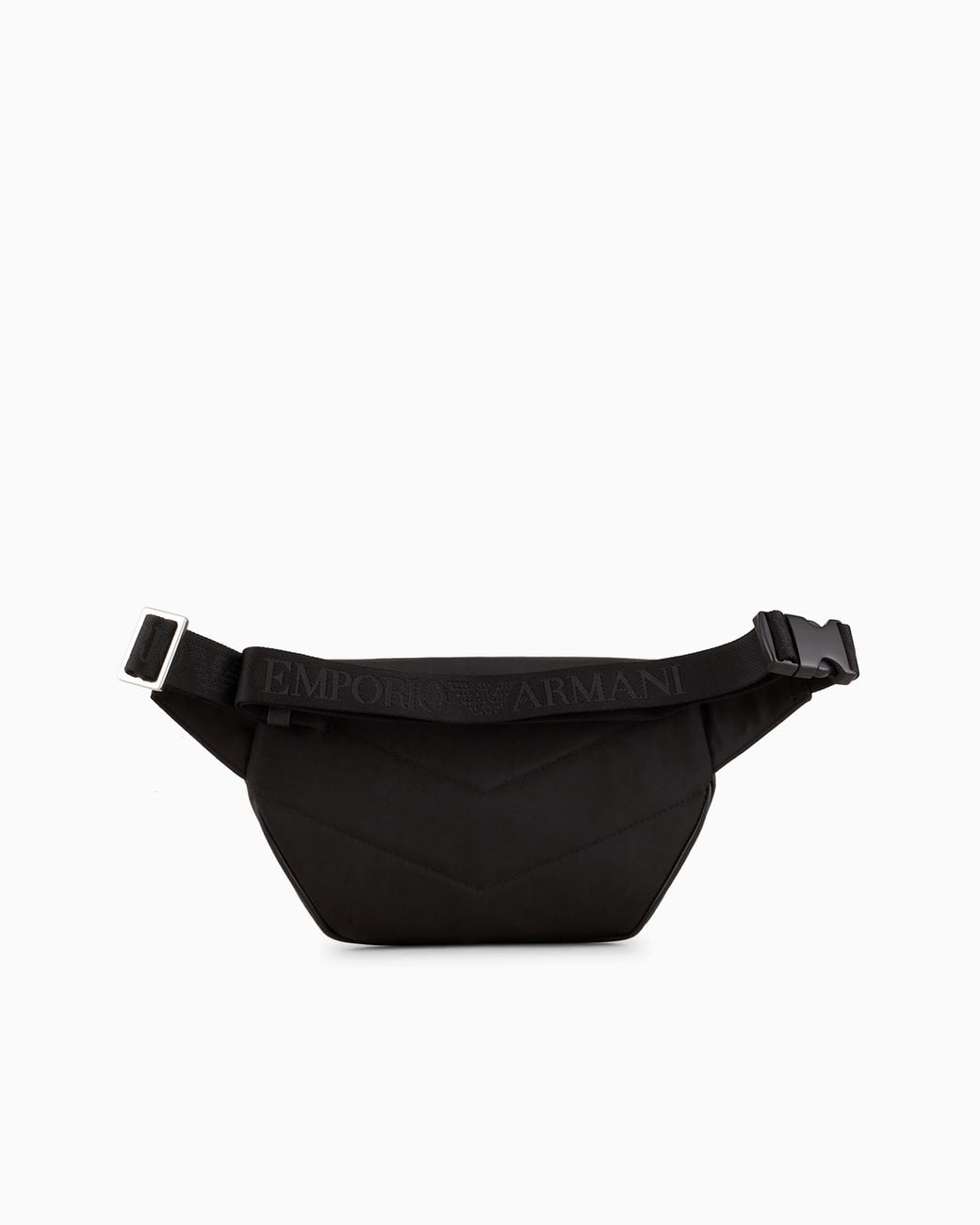 Emporio Armani Black Belt Bag for men