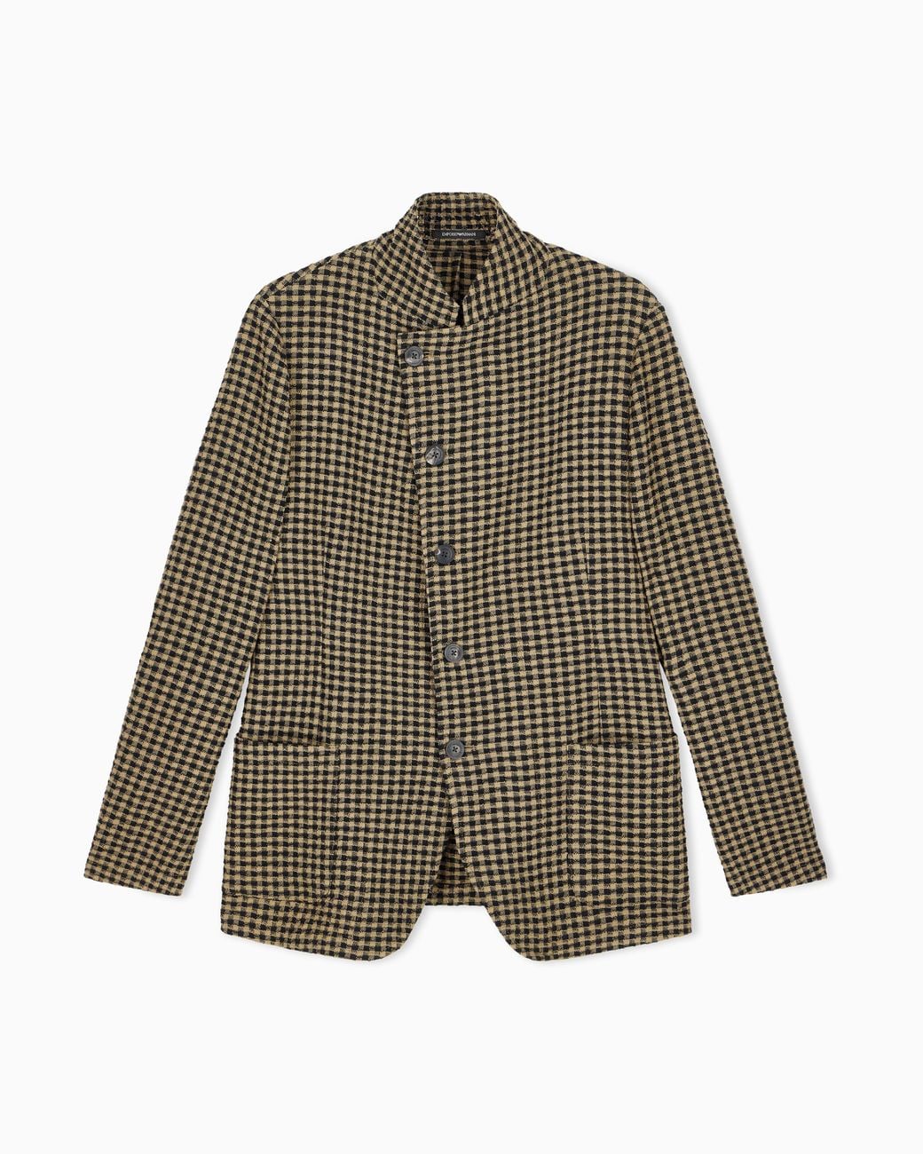 Emporio Armani Green Unlined Blazer for men