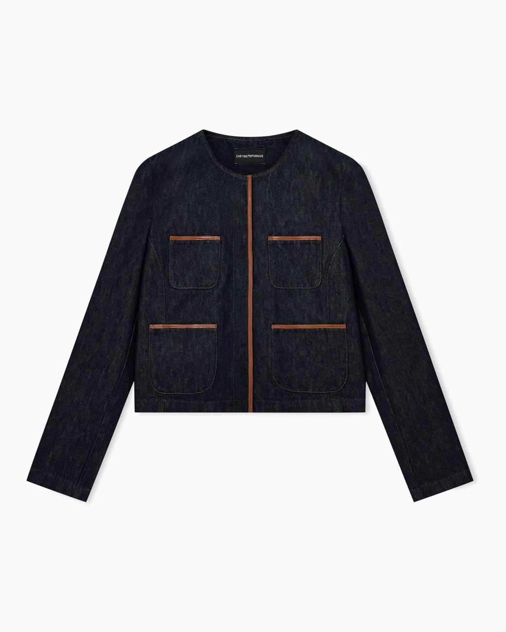 Emporio Armani Blue Casual Jackets