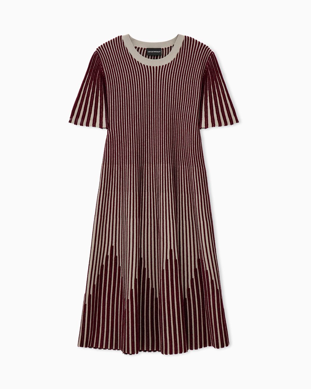 Emporio Armani Brown Midi Dress