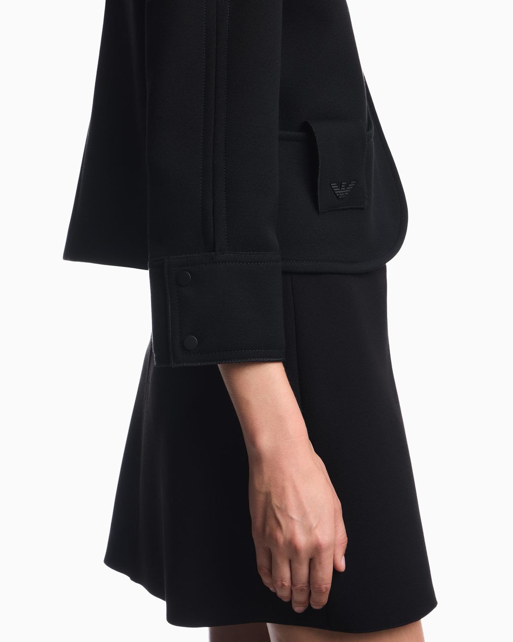 Emporio Armani Black Unlined Blazer