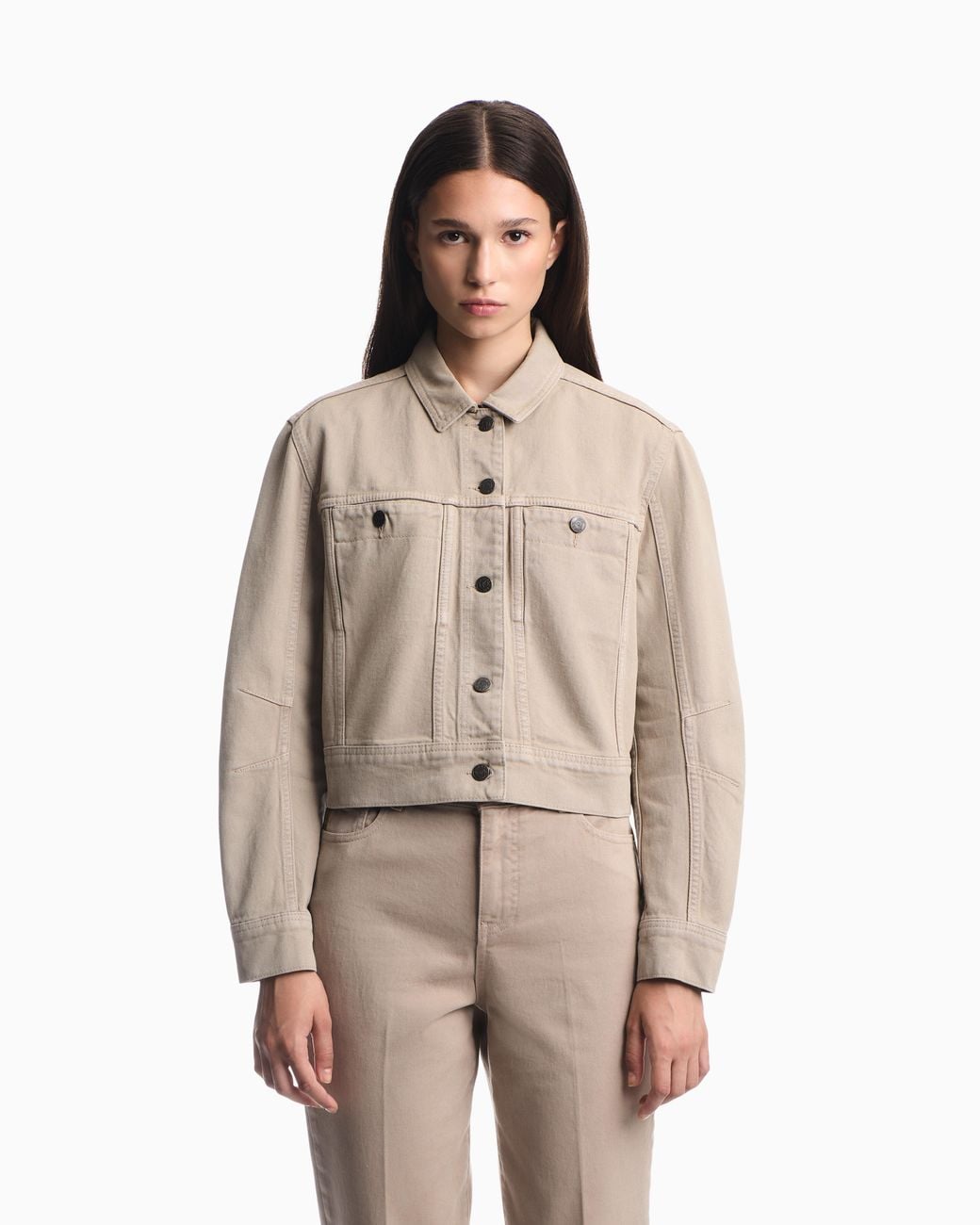 Emporio Armani Natural Armani Jeans Denim Jacket