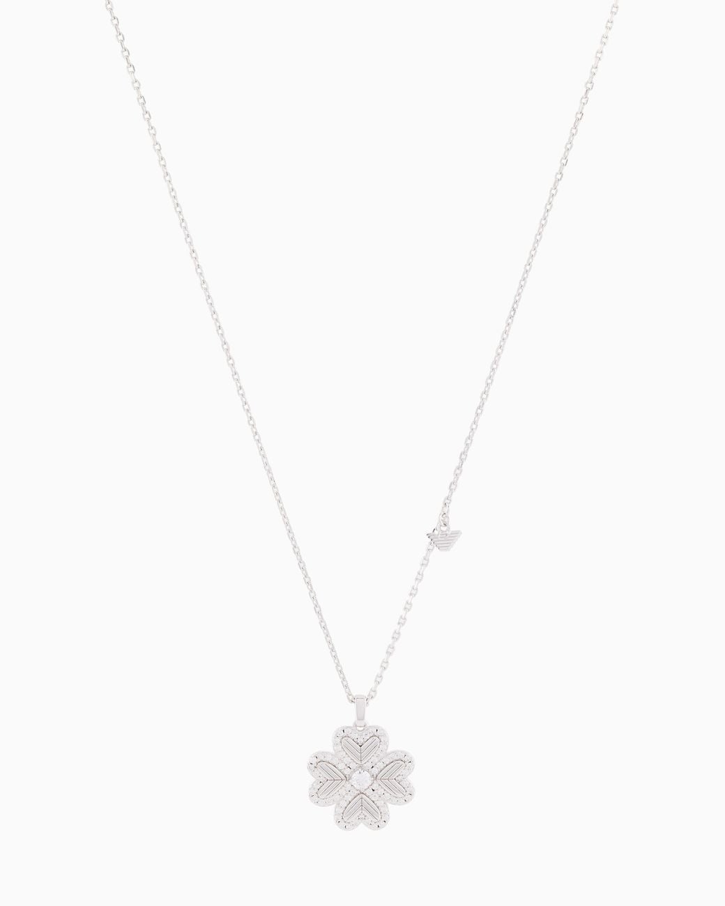 Emporio Armani White Sterling Pendant Necklace