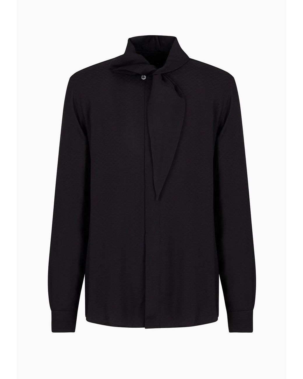 emporio-armani-black-Camisa-