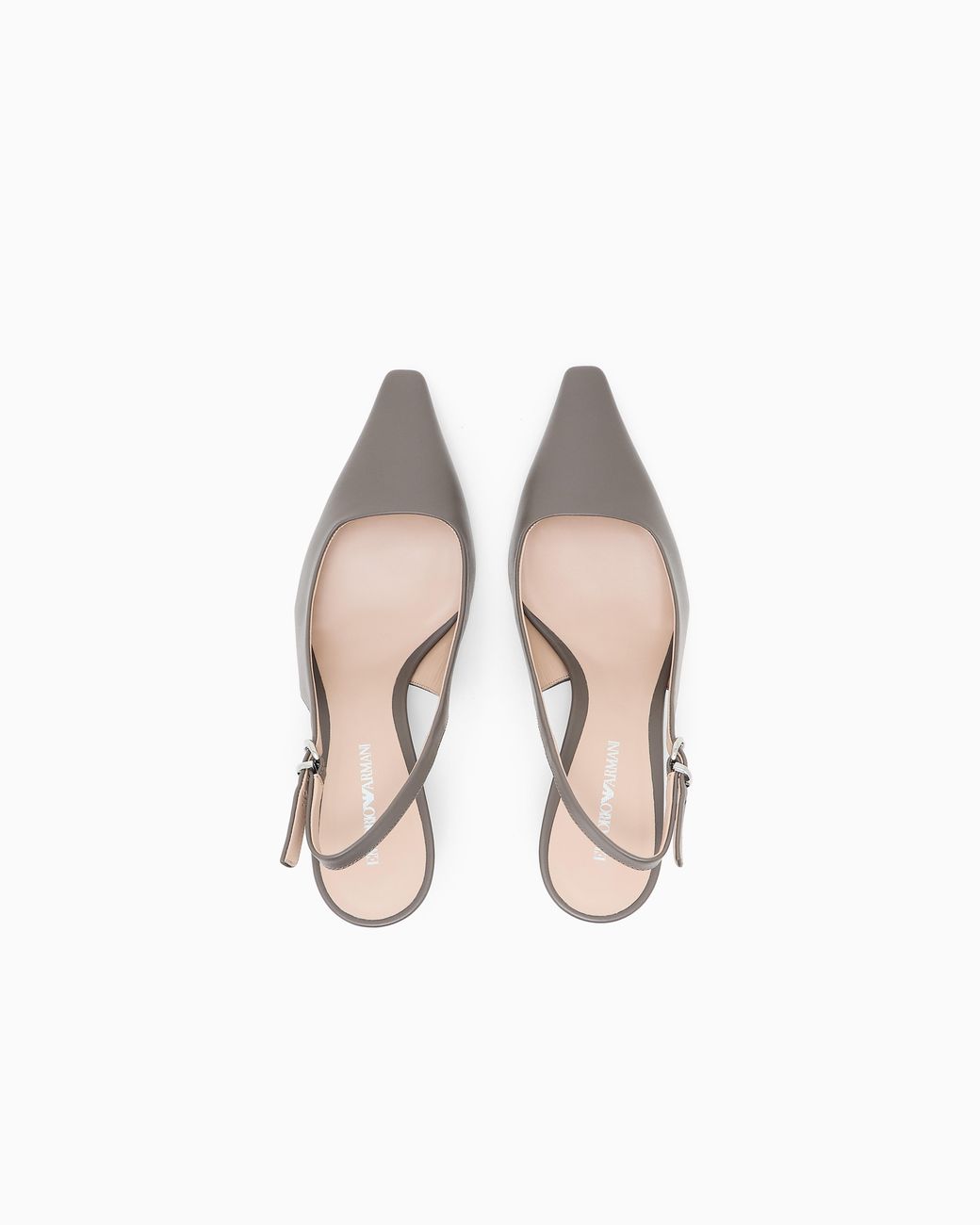 Emporio Armani White Decollete Shoe