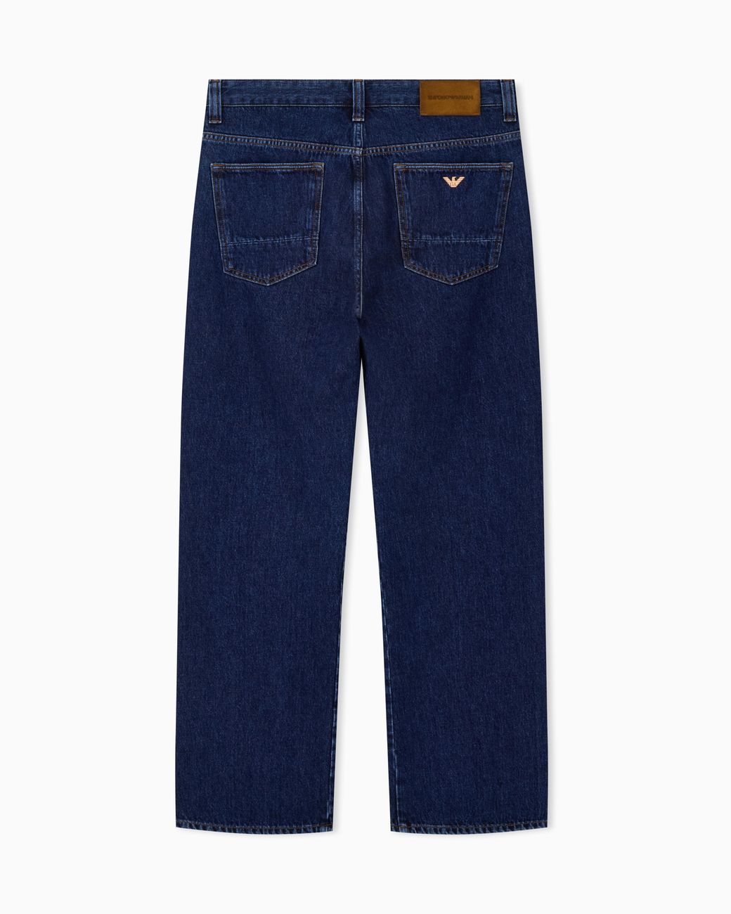 Emporio Armani Blue Loose Jeans for men