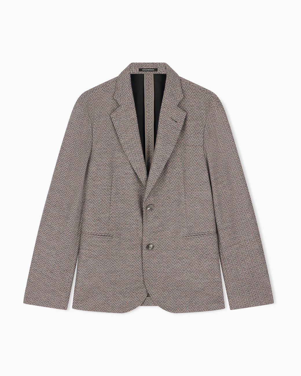 Emporio Armani Gray Unlined Blazer for men