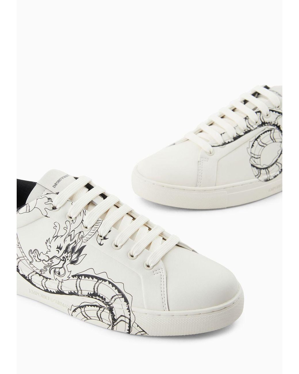 ✨週末セール✨激レア美品✨EMPORIO ARMANI マンガベア オブジェ Emporio Armani EA7 NEW RUNNING V4 Black / White - Fast