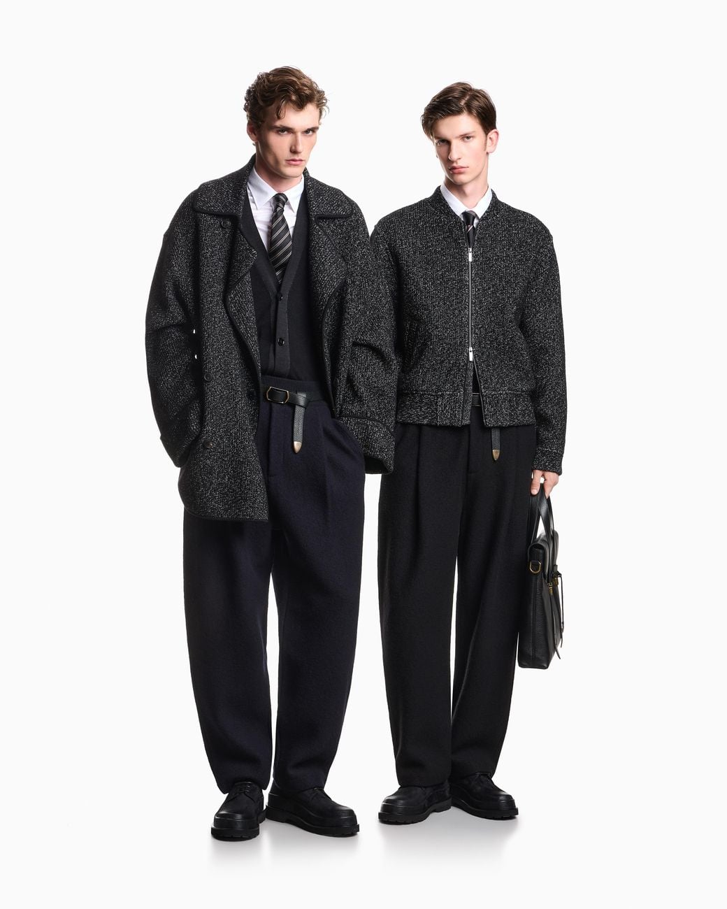 Emporio Armani Black Blouson for men