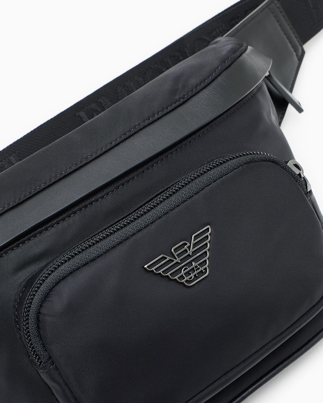 Emporio Armani Gray Sling Bag for men