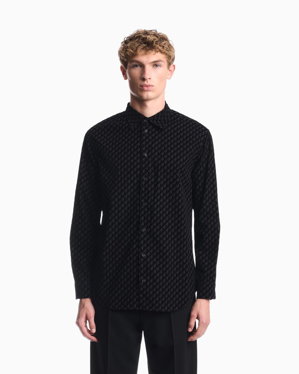 Emporio Armani Blue Shirt for men
