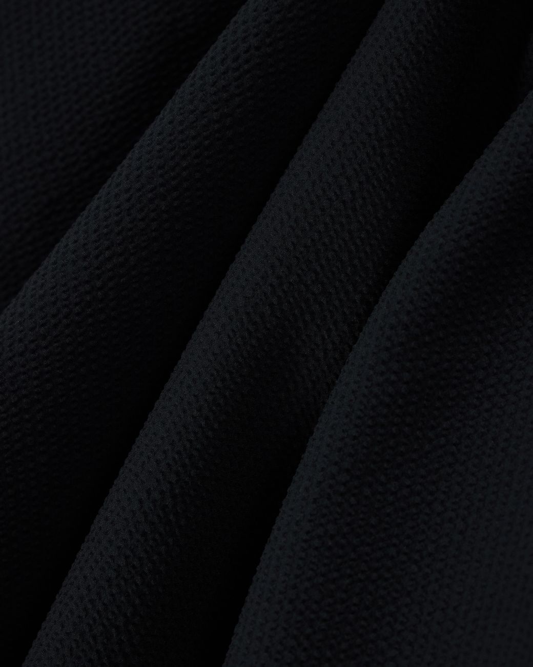 Emporio Armani Blue Seersucker Shirt With Down Padding And Rib Details for men