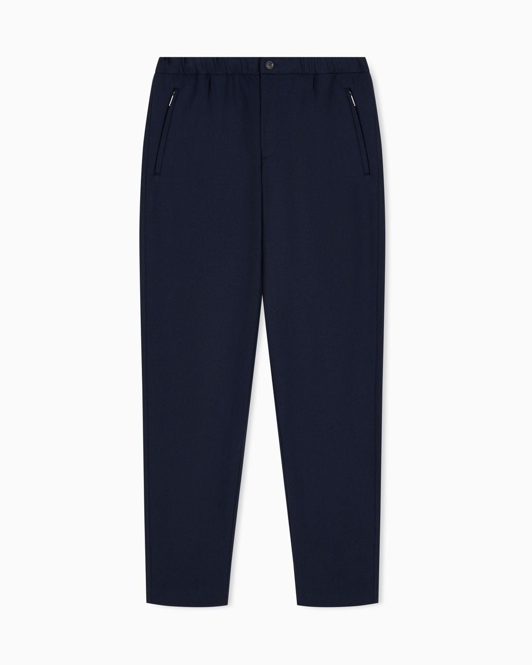 Emporio Armani Blue Jersey Pants for men