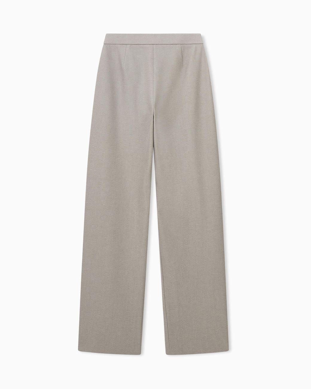Emporio Armani Gray Tailored Pleated Trousers