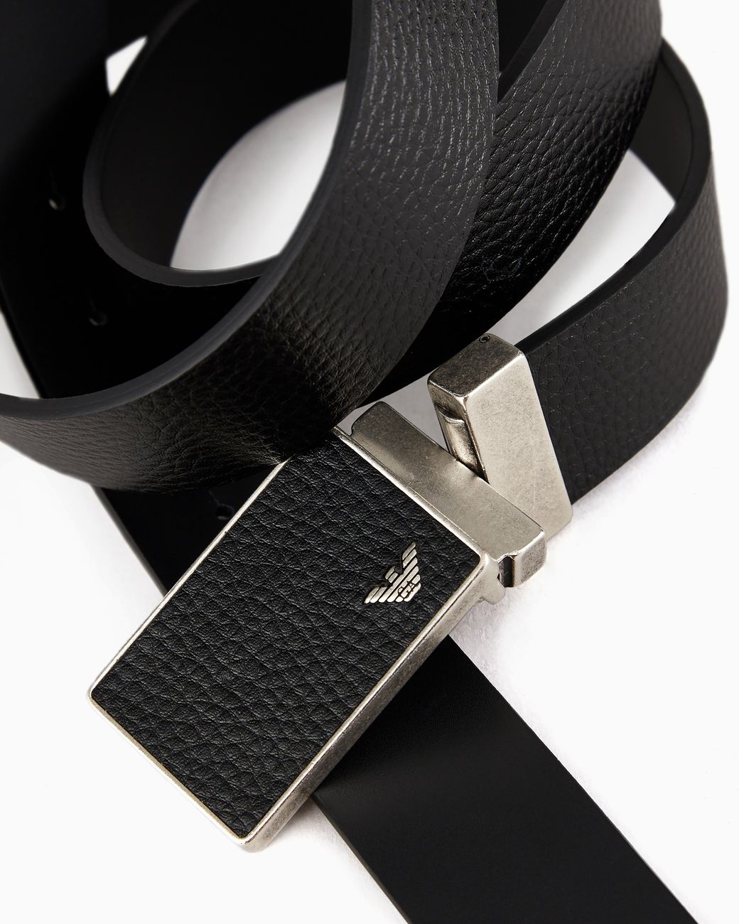 Emporio Armani White Gift Box With Reversible Belt for men