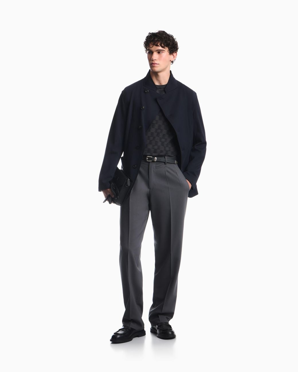 Emporio Armani Blue Blazer for men