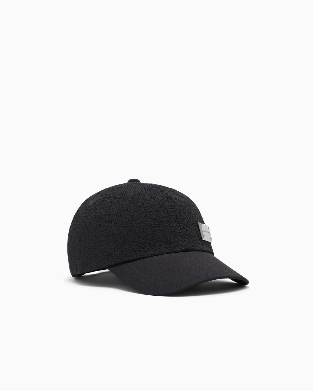 Emporio Armani Black Baseball Hat for men