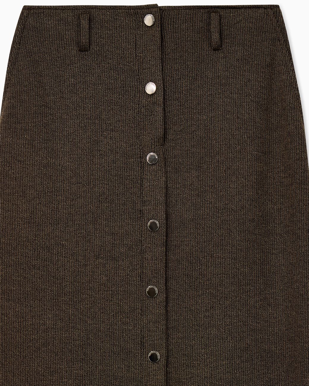 Emporio Armani Brown Long Knit Skirt Boteh Capsule