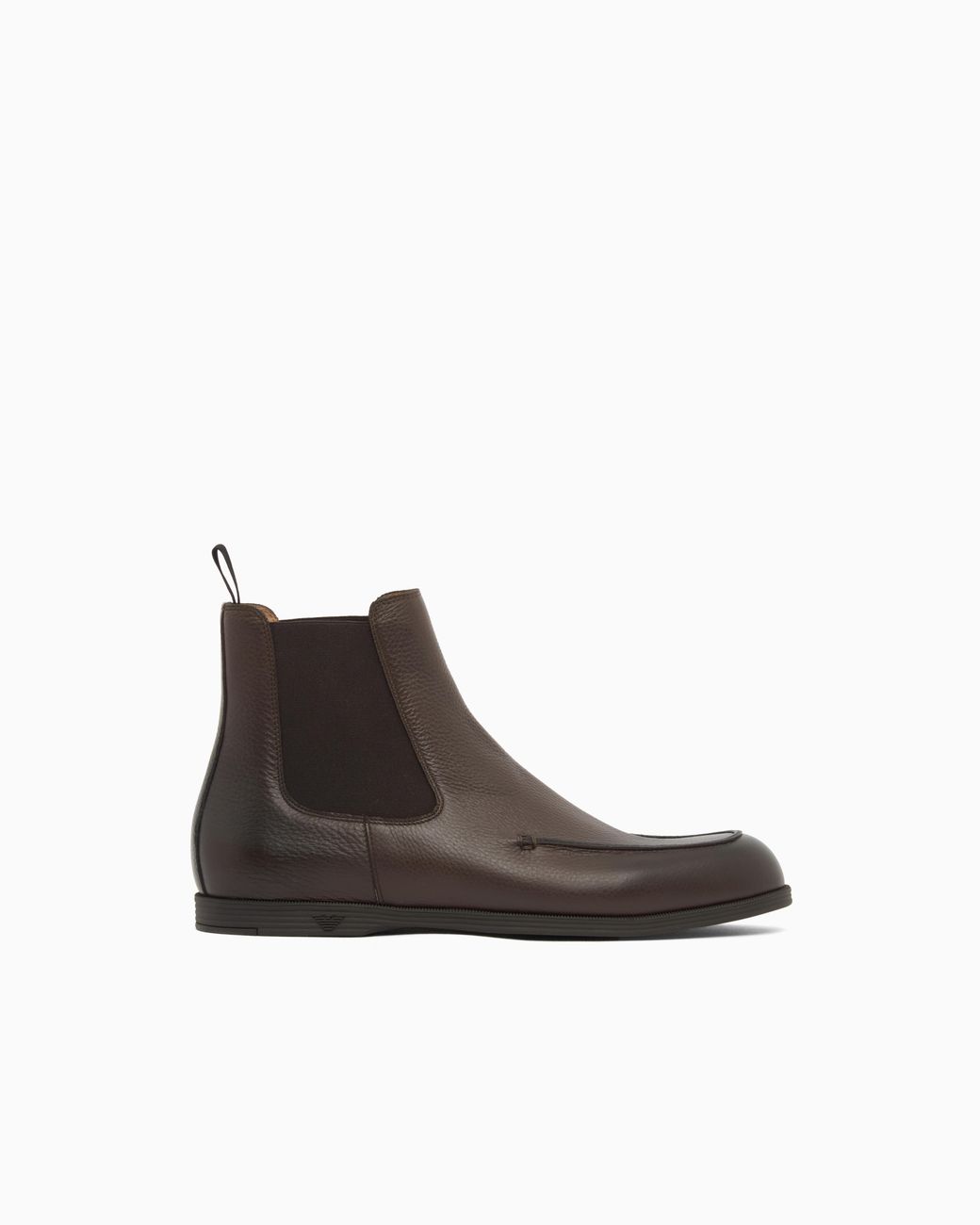 Emporio Armani Brown Chelsea Boots for men