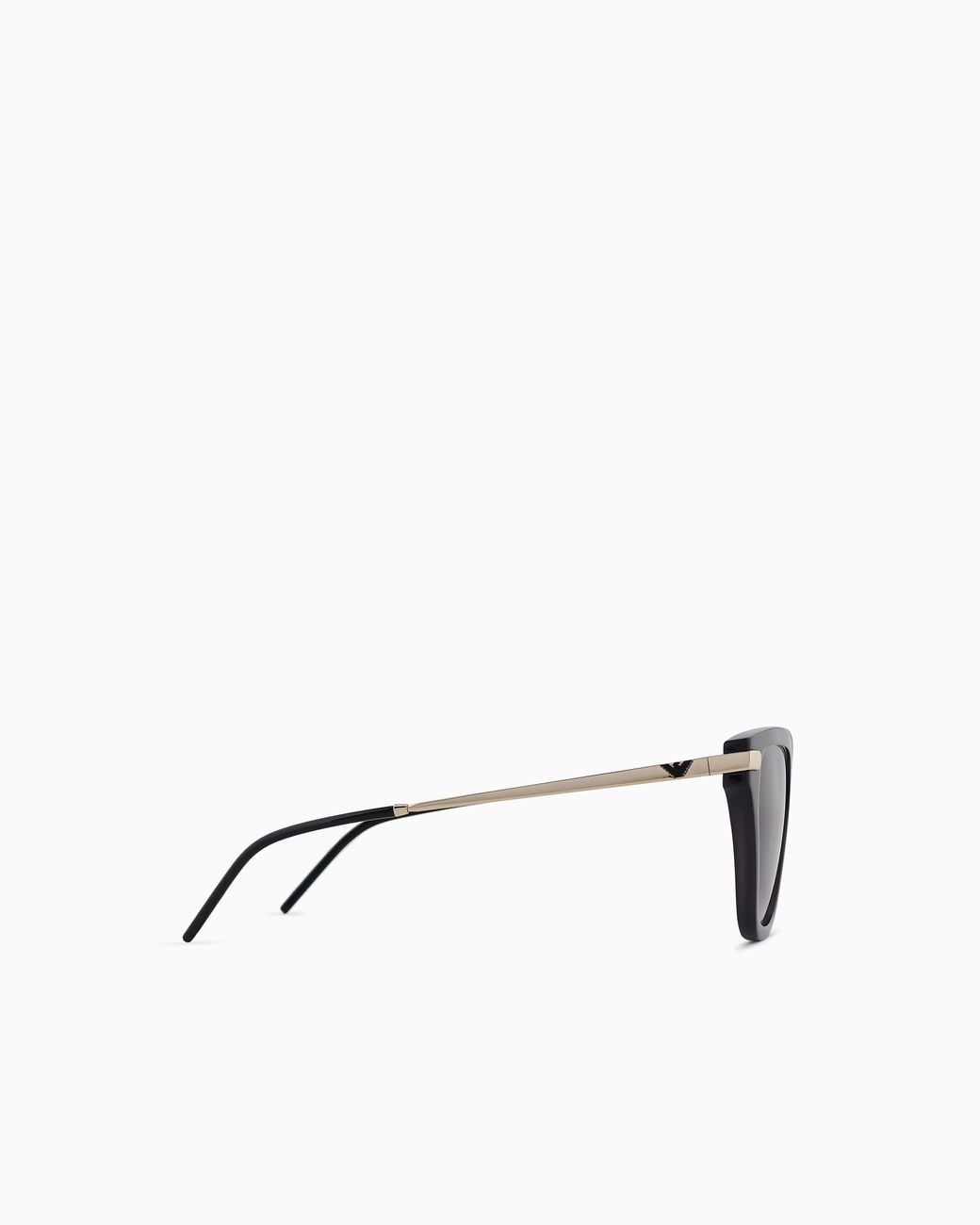 Emporio Armani Black Asian-Fit Cat-Eye Sunglasses