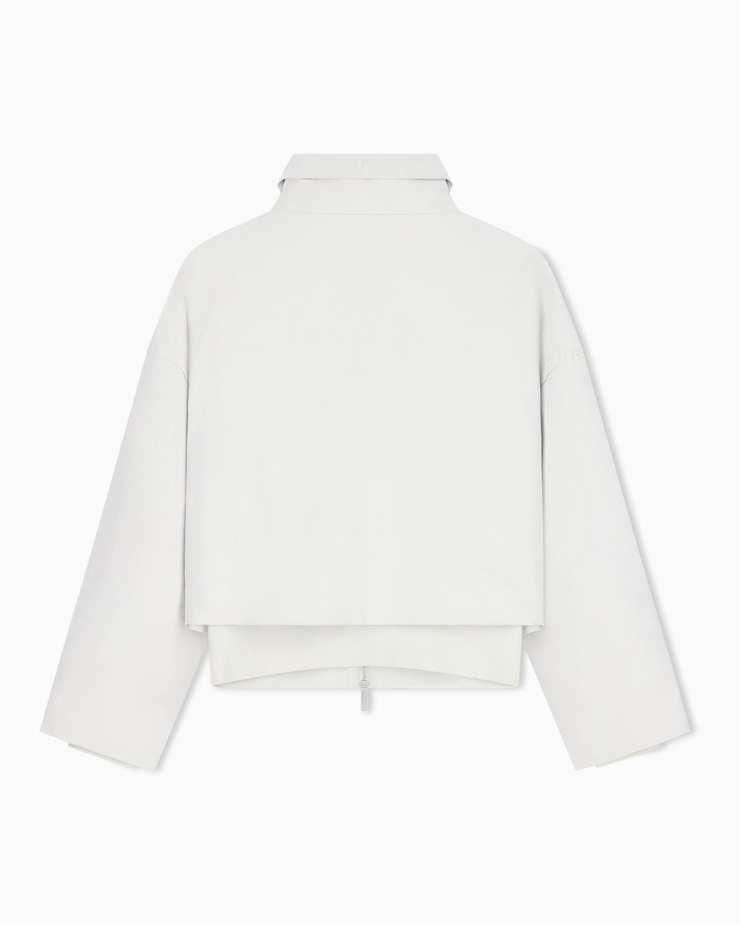 Emporio Armani White Blouson Jacket
