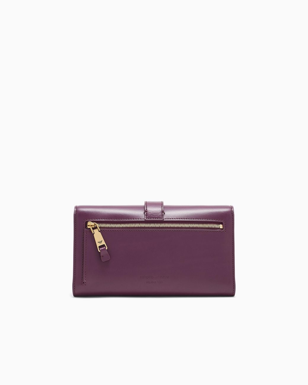 Emporio Armani Purple Wallet On Chain