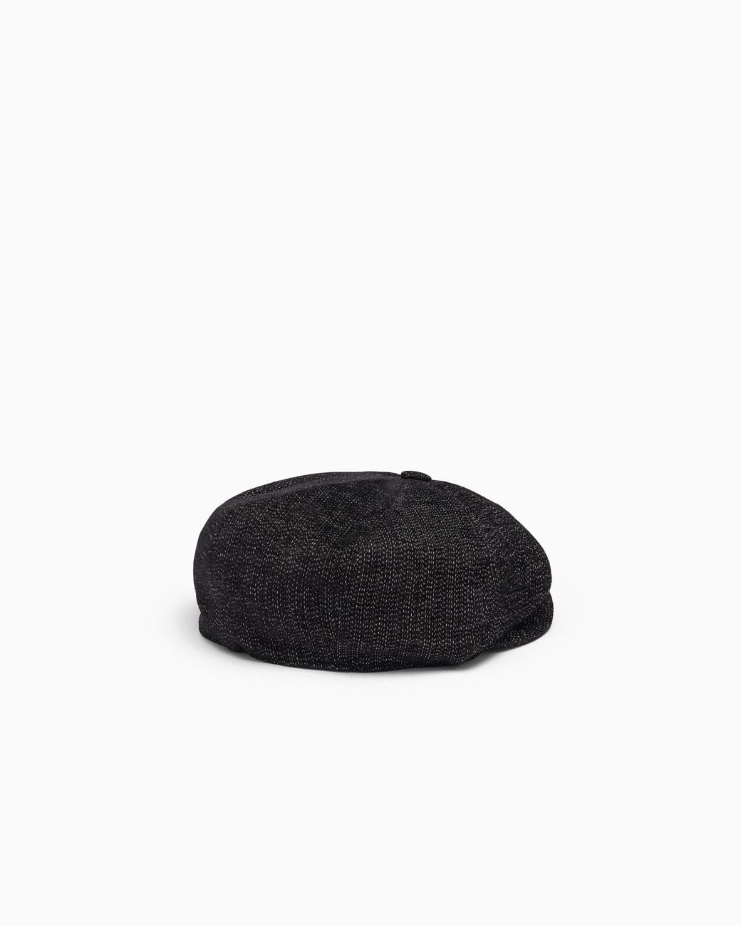 Emporio Armani Black Fabric Beret With Visor for men