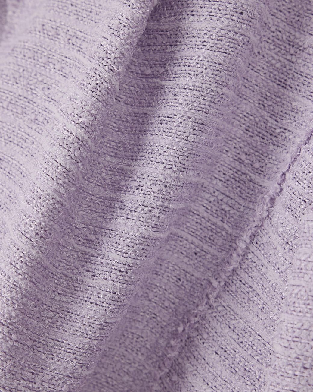 Emporio Armani Purple Unlined Textured Jacket With Ottoman Bows And Round Neckline