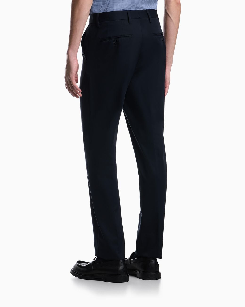 Emporio Armani Blue Trousers for men
