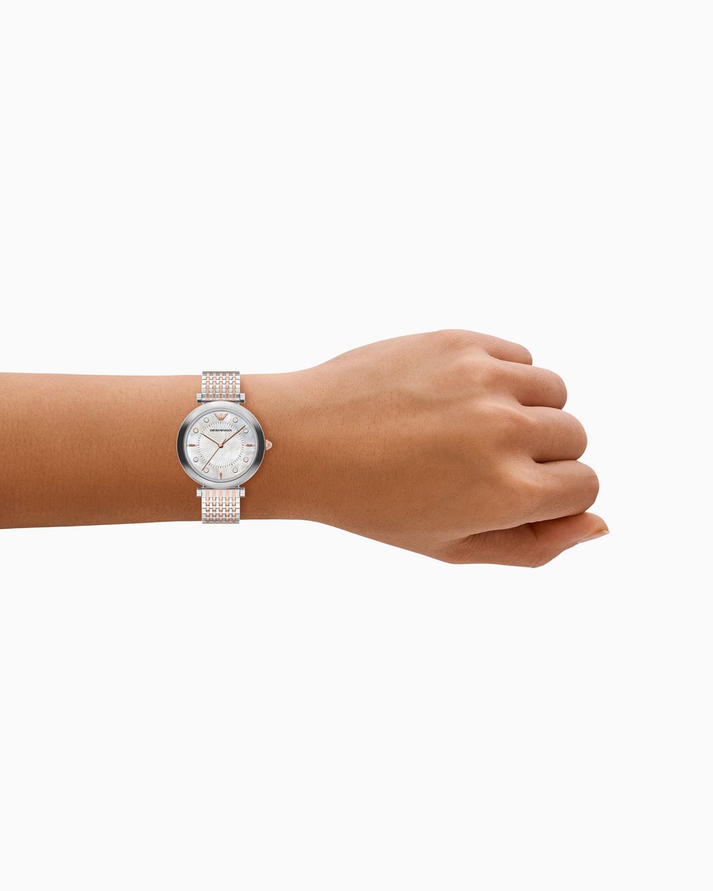 Emporio Armani White Archelia Quartz Watch