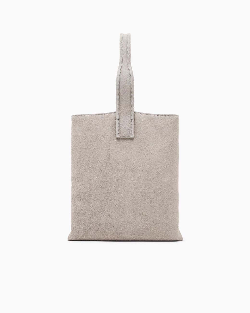 Emporio Armani Natural Suede Shoulder Bag With An Adjustable Strap And Metal Studs
