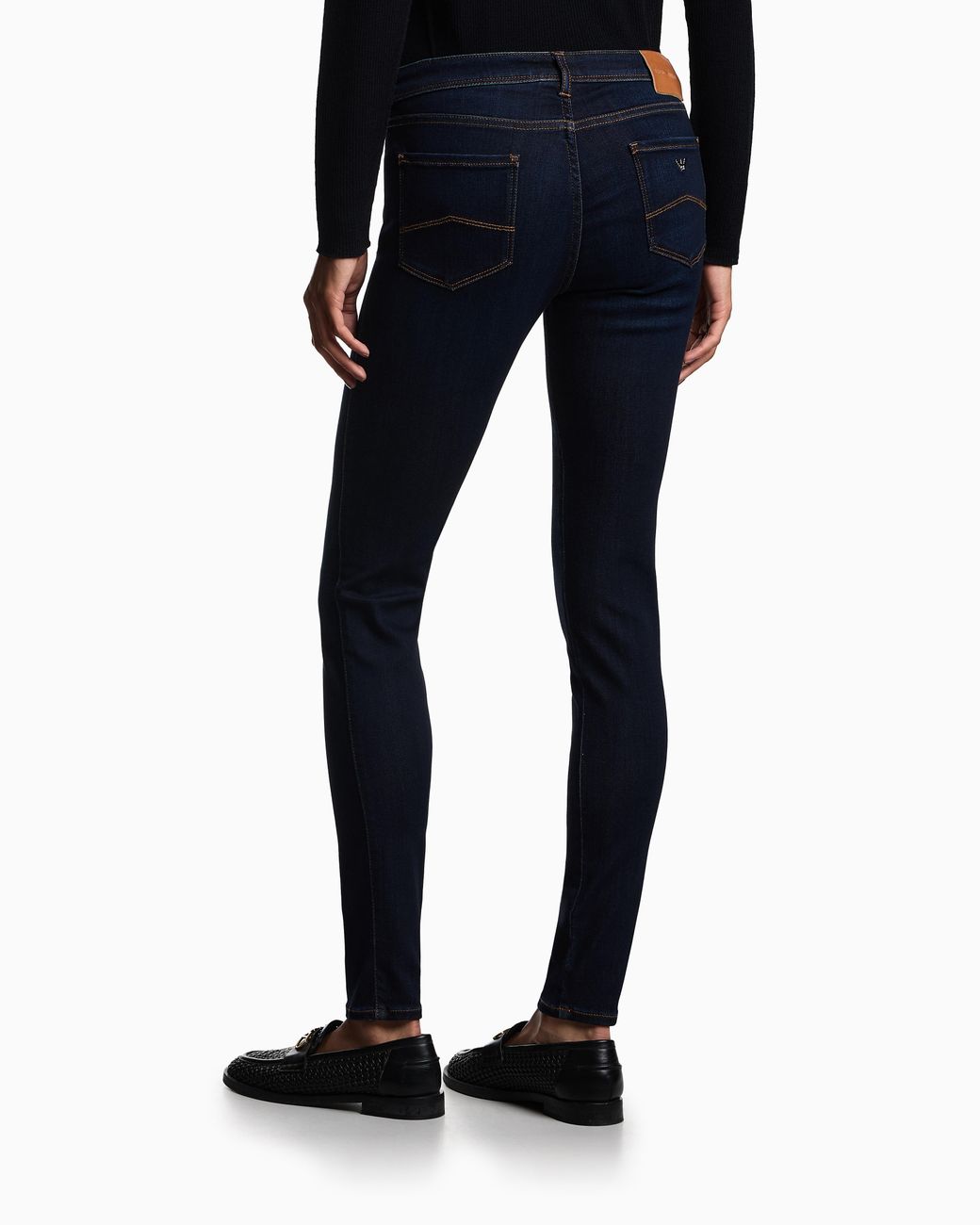 Emporio Armani Blue J28 Skinny Jeans