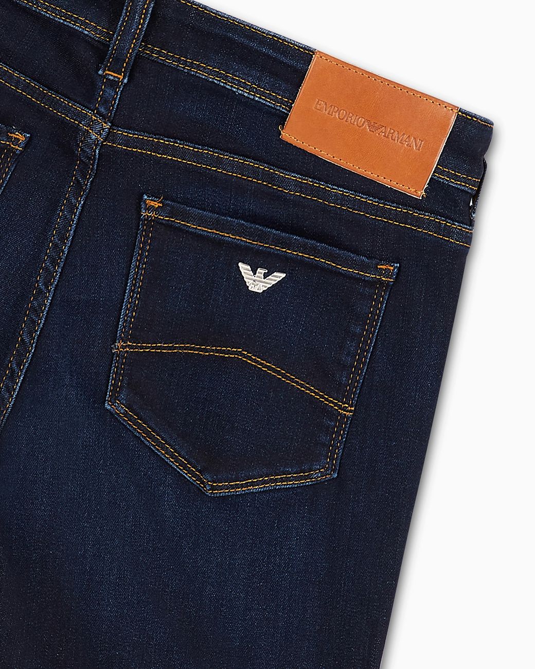 Emporio Armani Blue J28 Skinny Jeans
