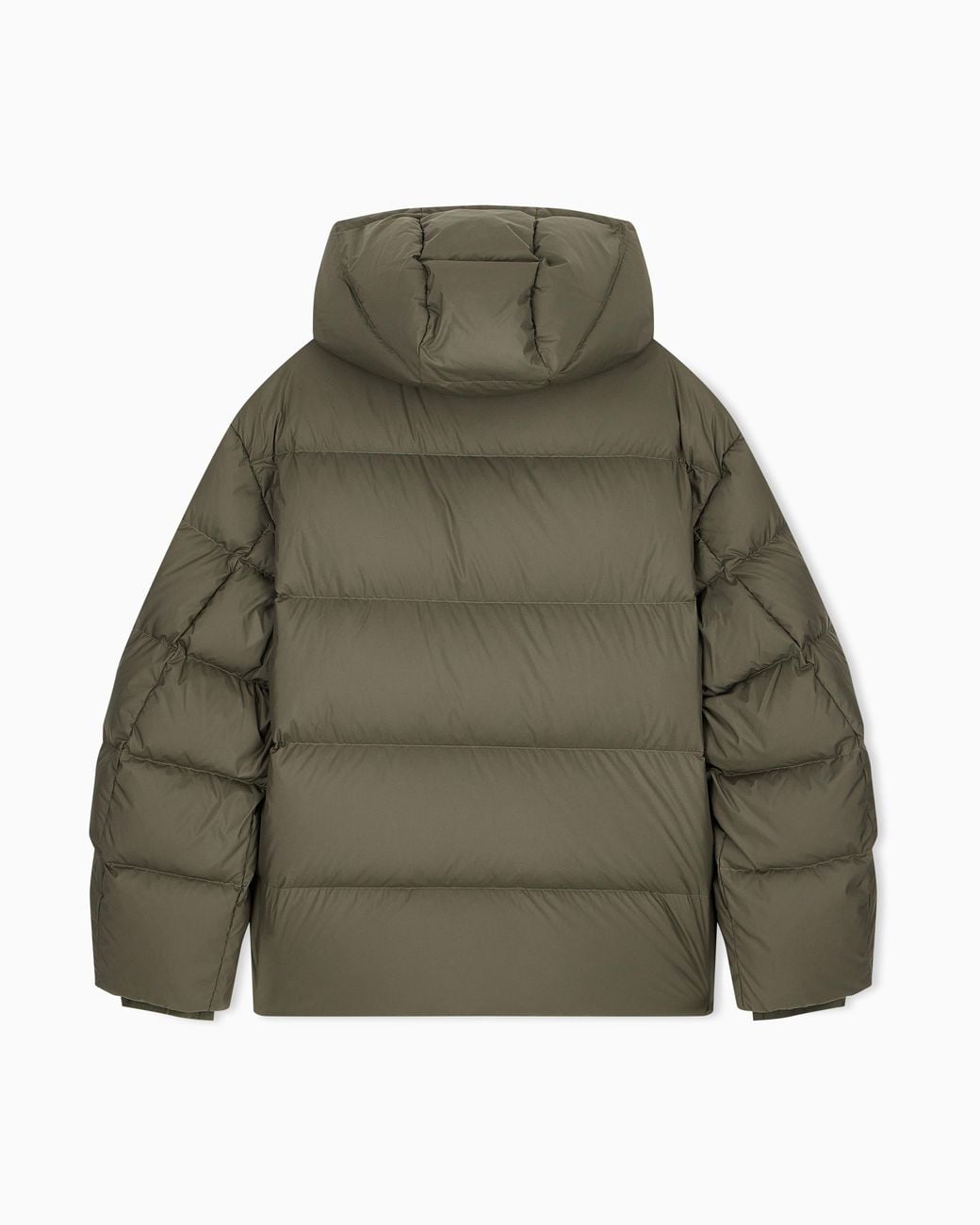 Emporio Armani Green Down Jacket for men