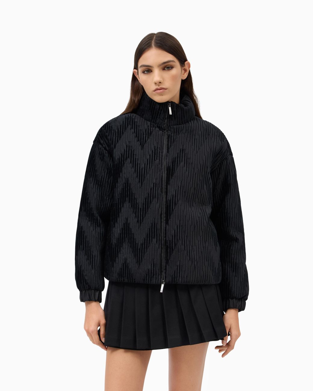 Emporio Armani Blue Down Jacket