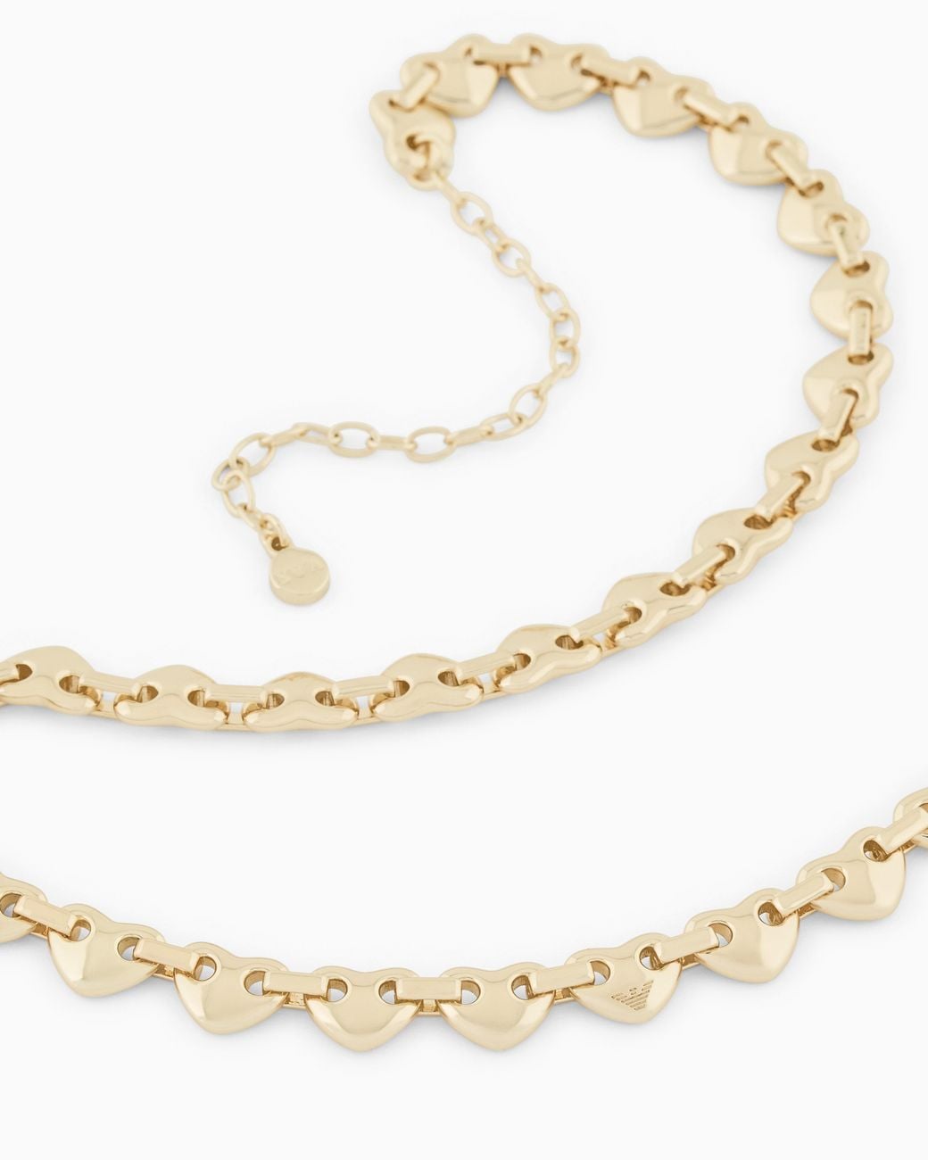 Emporio Armani Natural Heart Chain Necklace