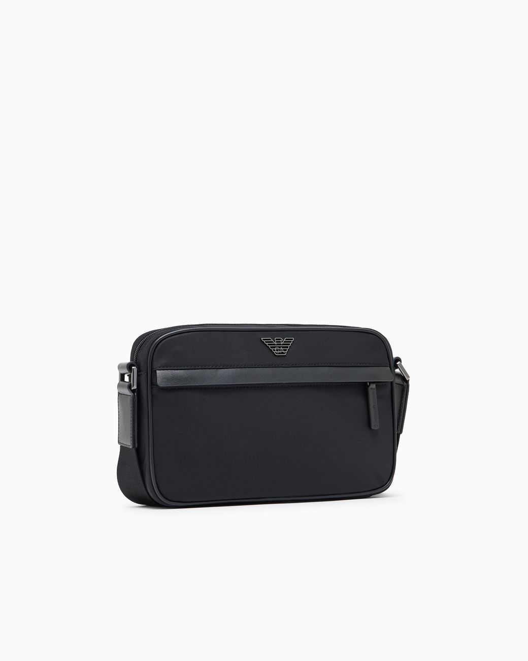 Emporio Armani Black Shoulder Bag for men