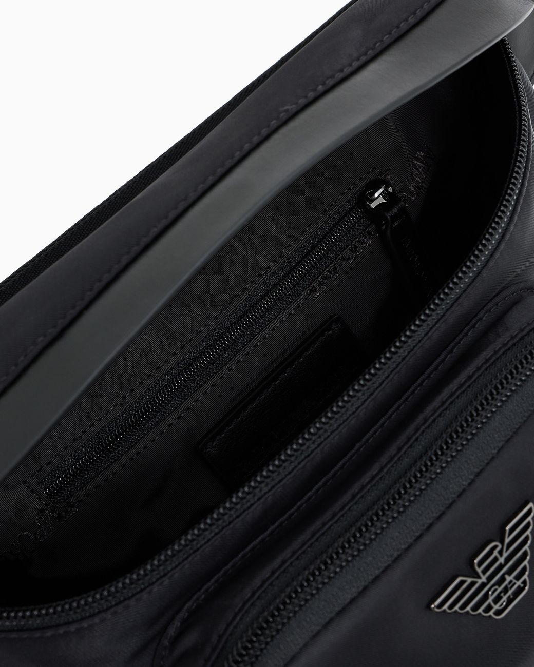 Emporio Armani Gray Sling Bag for men