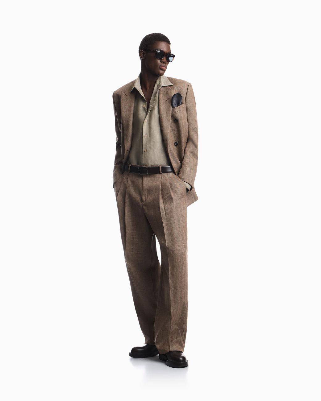 Emporio Armani Natural Shirt for men