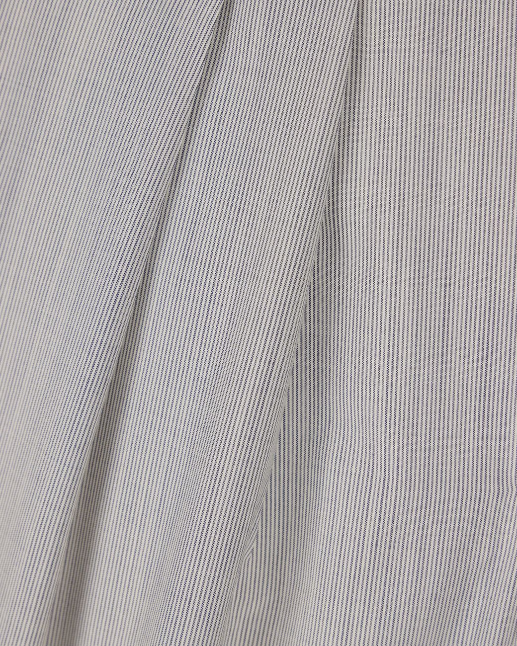 Emporio Armani White Striped Trousers for men
