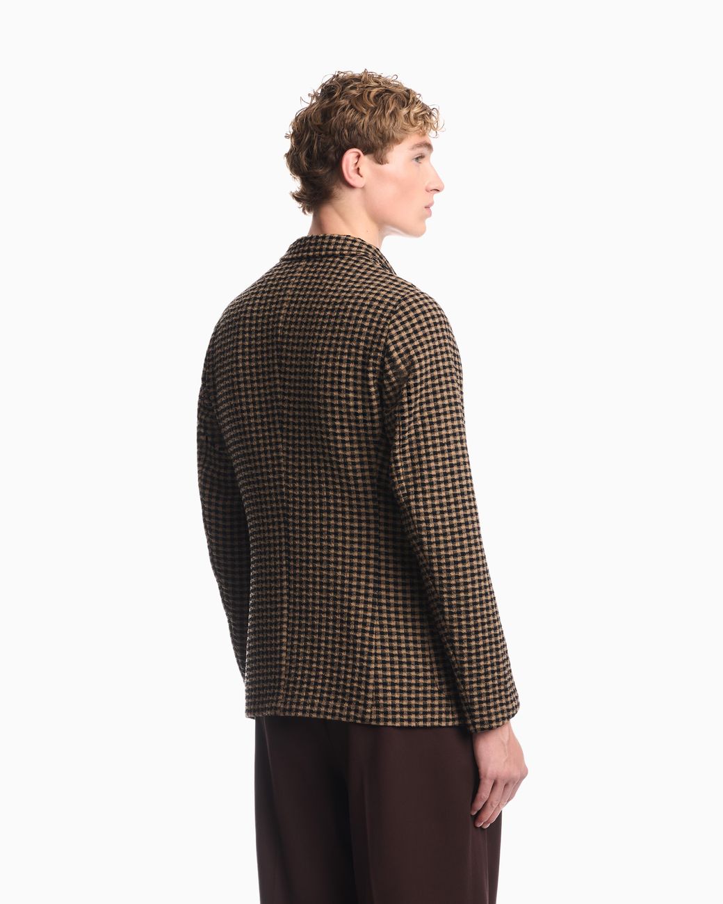 Emporio Armani Green Unlined Blazer for men