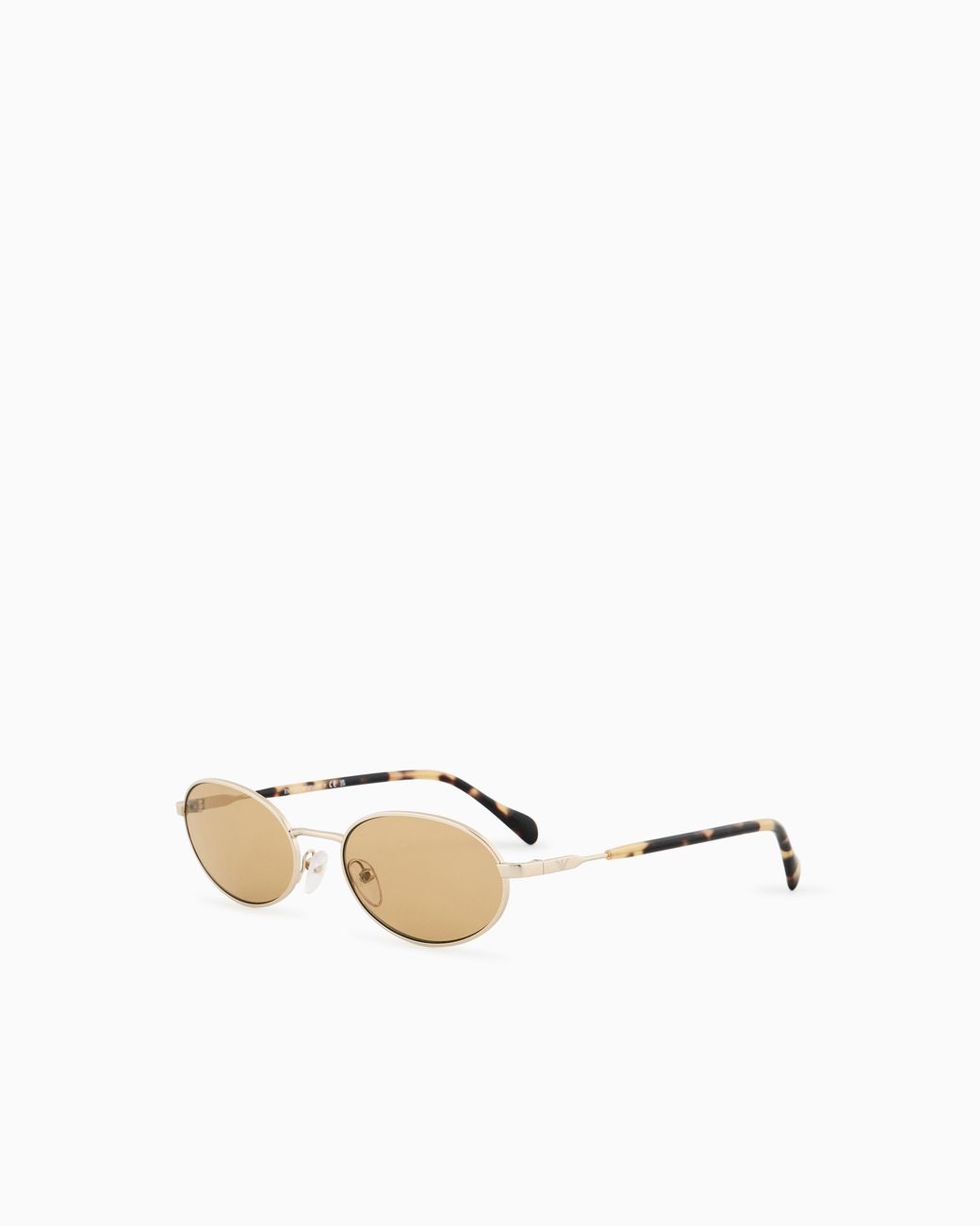 Emporio Armani Natural Oval Sunglasses for men