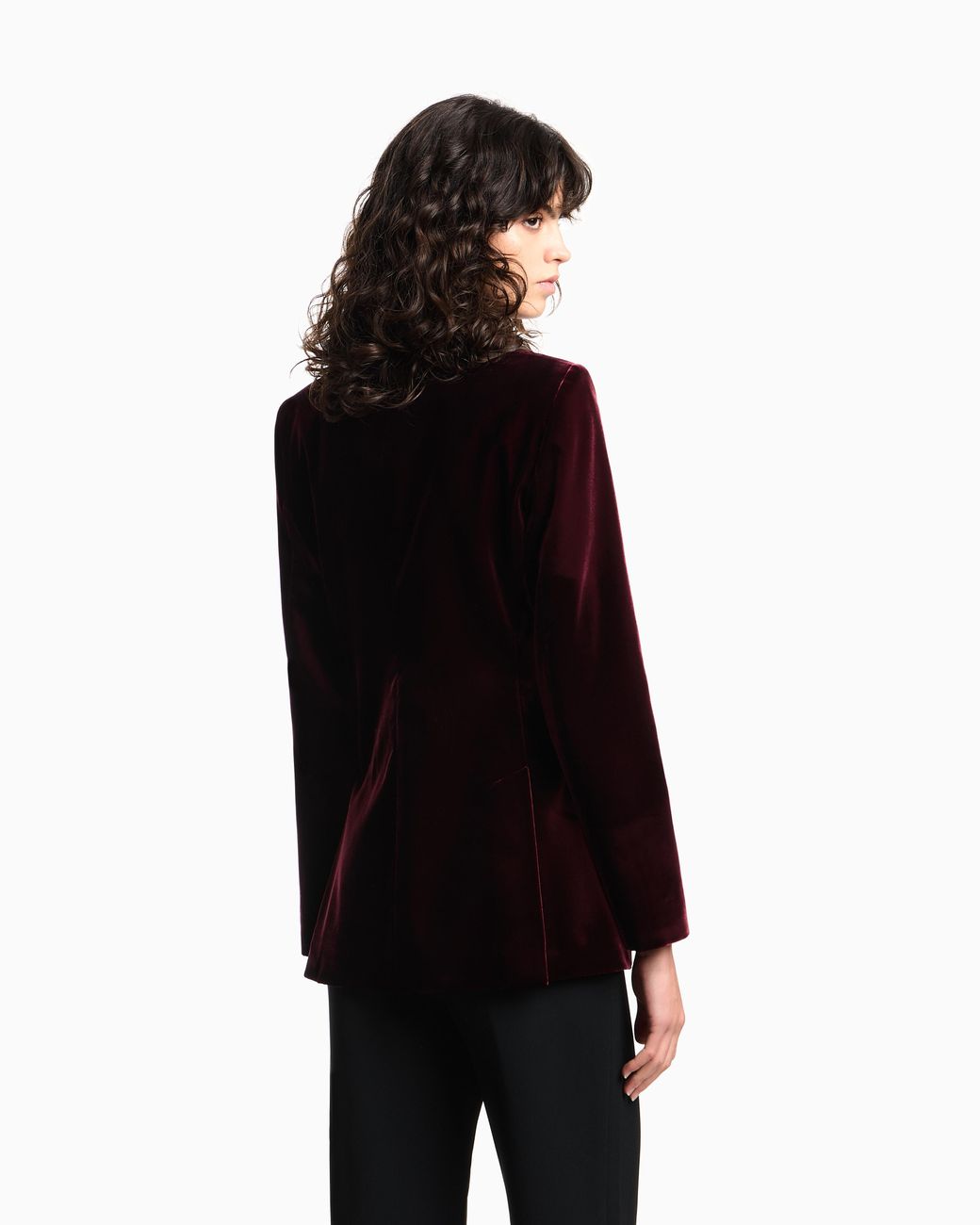 Blazer Monopetto di Emporio Armani in Black