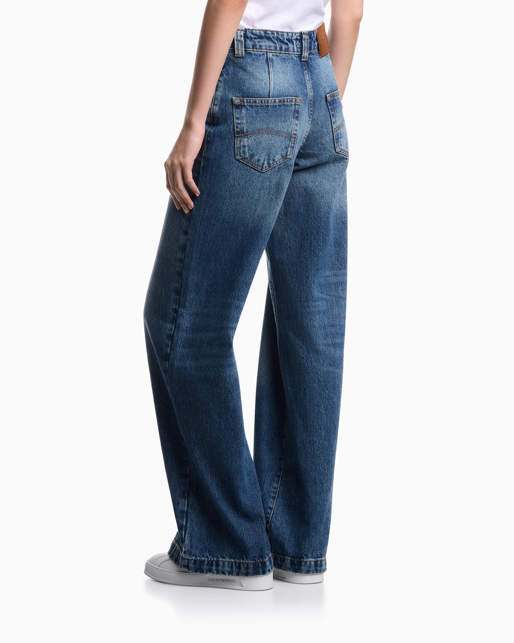 Emporio Armani Blue Armani Jeans J4J Straight-Fit Denim Jeans