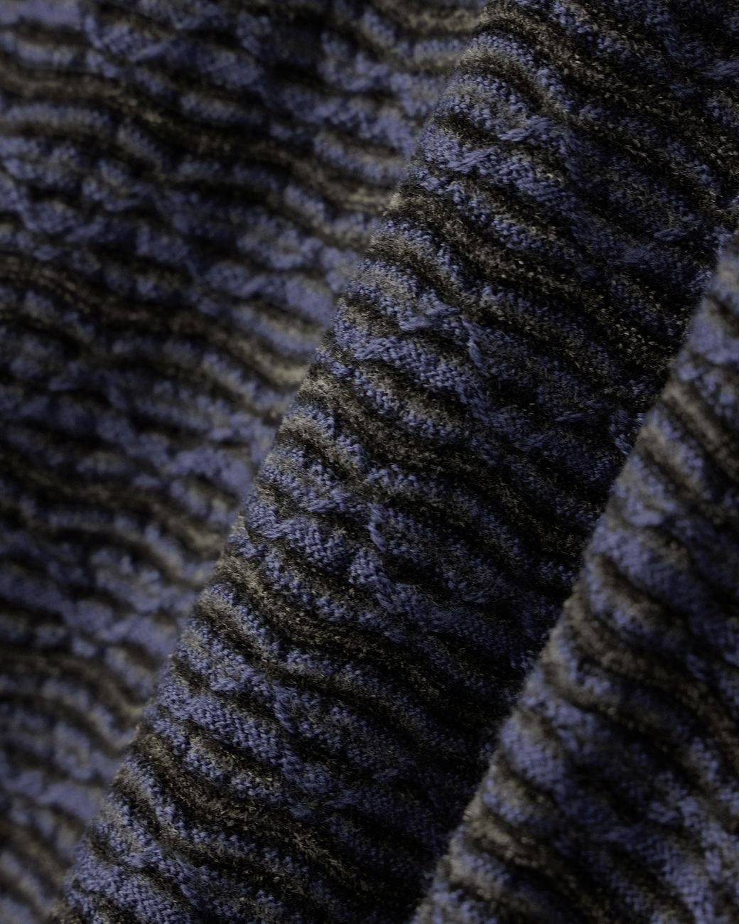 Emporio Armani Blue Signature Capsule Collection Jacquard Virgin-Wool Jumper for men