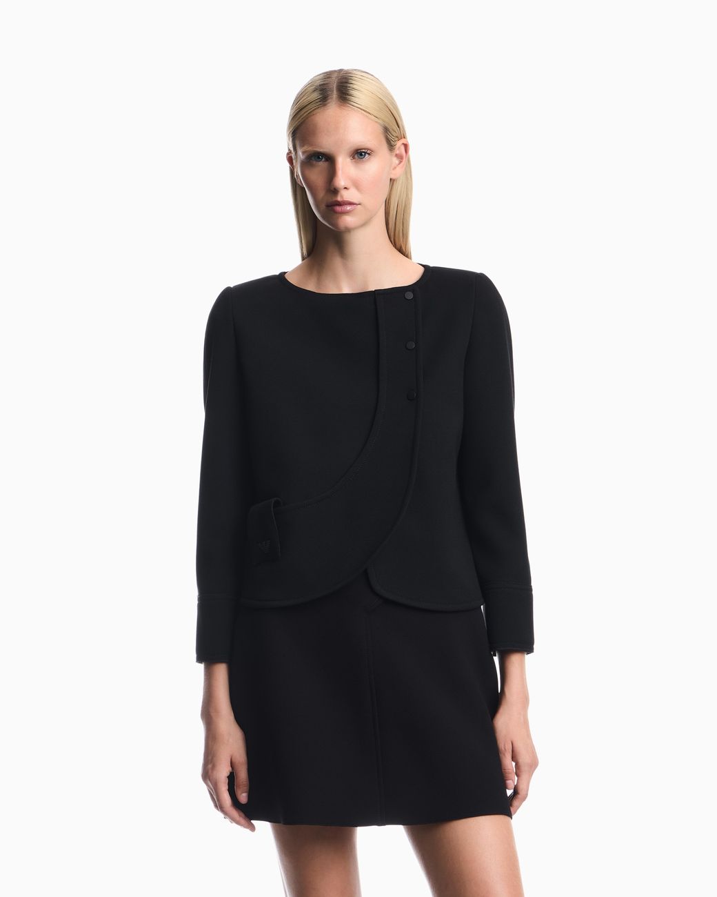 Emporio Armani Black Unlined Blazer