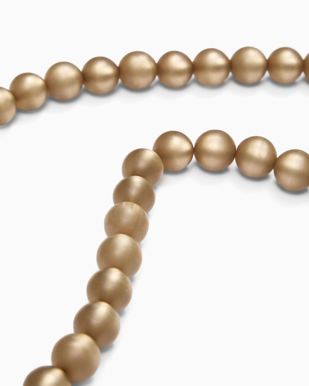 Emporio Armani Metallic Oversized Necklace With Spheres