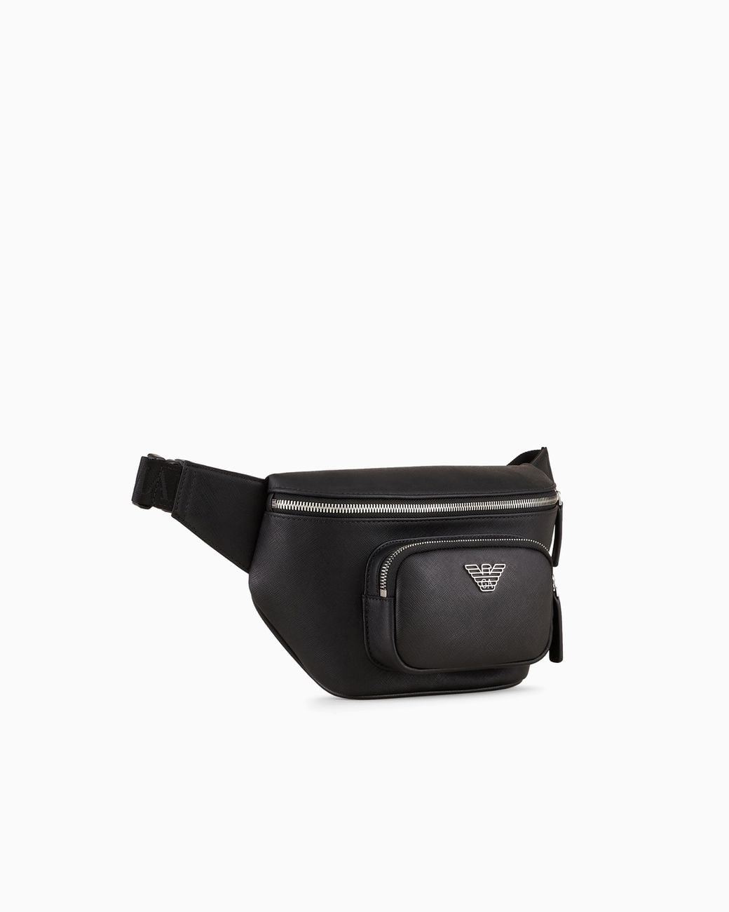 Emporio Armani Black Belt Bag for men