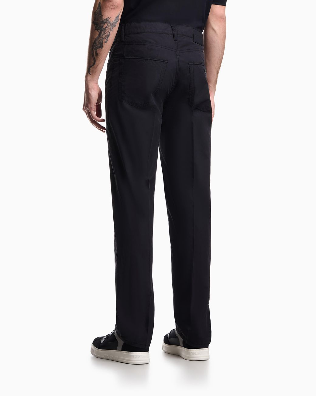 Pantaloni Cinque Tasche J76 Straight Fit di Emporio Armani in Blue da Uomo